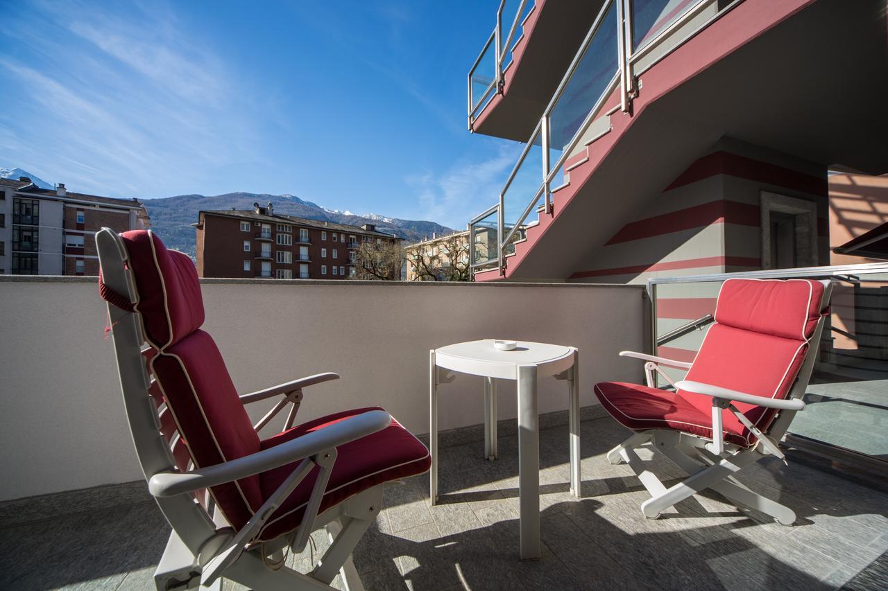 Aparthotel Piazzi House Sondrio Exteriér fotografie